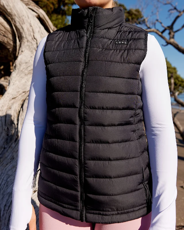 All Day Puffer Vest - Black Women's hiking jackets