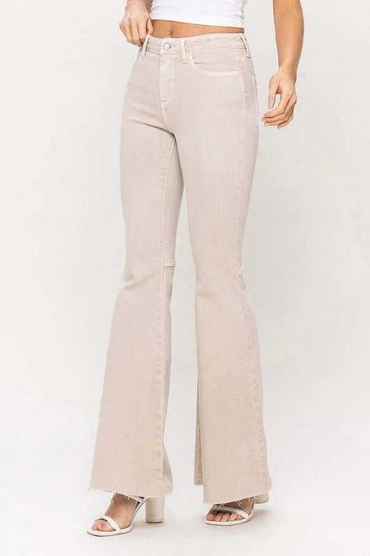 VERVET by Flying Monkey High Rise Super Flare Jeans