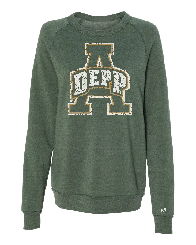 Depp Block A Forest Green Unisex Sweatshirt | Adult Fashion Hoodie Sweatshirt