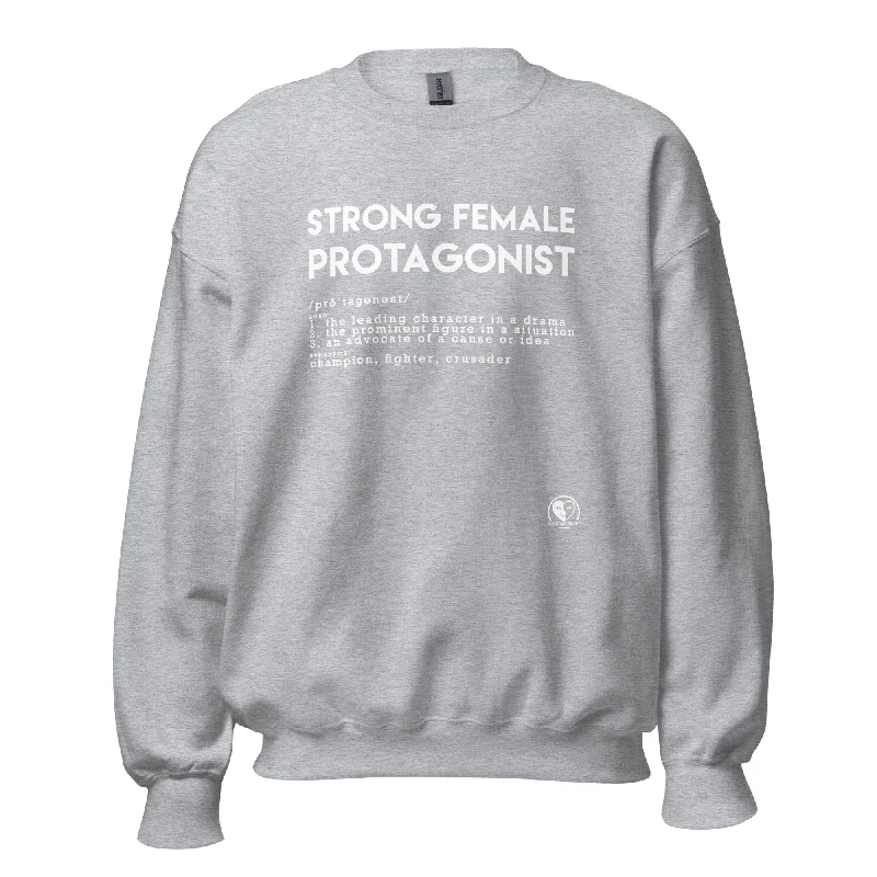 Strong Female Protagonist - Printed Staple Unisex Crewneck Sweatshirt Cozy Hoodies & Sweatshirts