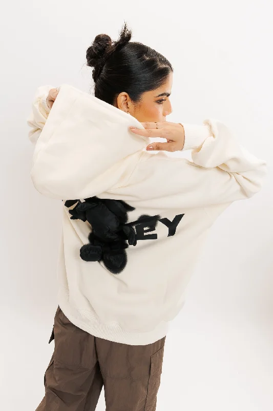 Off White Mickey Sweatshirt Women's lightweight summer jackets