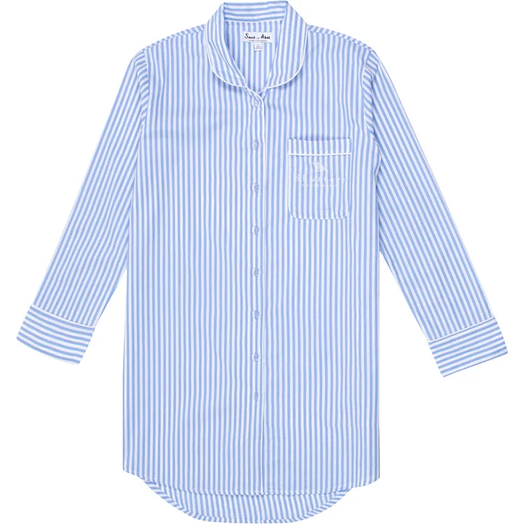 Women's Braddock Classic Night Shirt - Shutters Hotel Edition Petite pajama sets