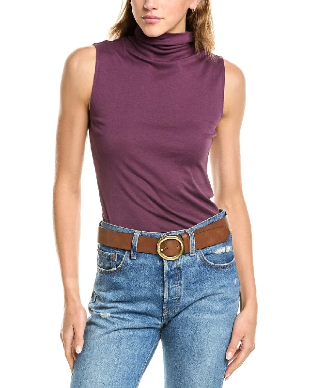 Vince Turtleneck Tank Outdoor sweaters