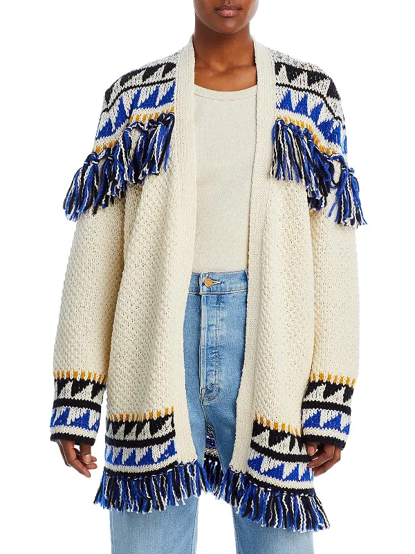 The Tassel Is Worth The Hassel Womens Alpaca Blend Tassel Cardigan Sweater Trendy oversized sweaters