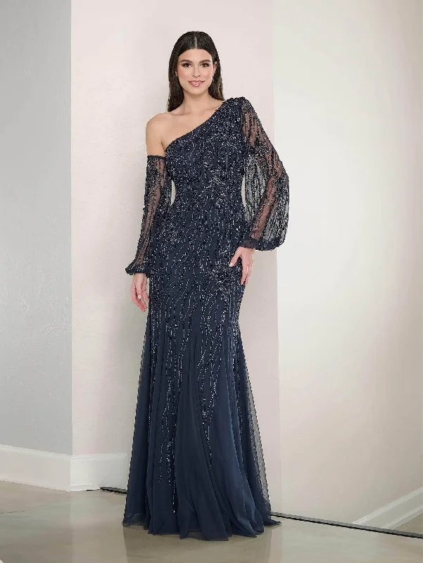 Adrianna Papell Platinum 40464 - Beaded Long Dress Graduation maxi dresses