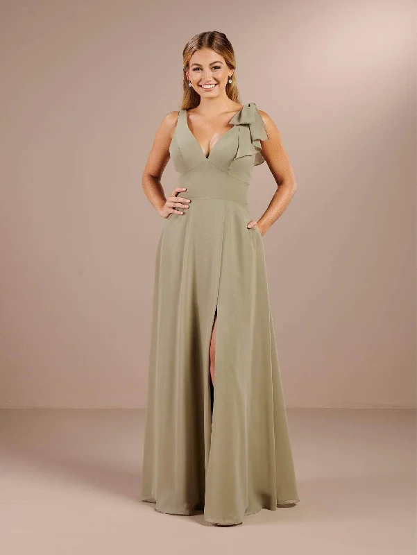 Christina Wu Celebration 22196 - Long A-line Dress Stretchy maxi dresses