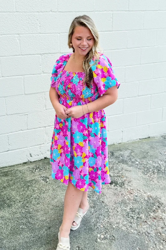 Sings Her Soul Floral Babydoll Dress ASOS floral dresses