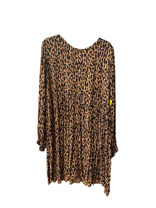 Dress Casual Short By Bp In Animal Print, Size: 1x Vintage Mini Skirt