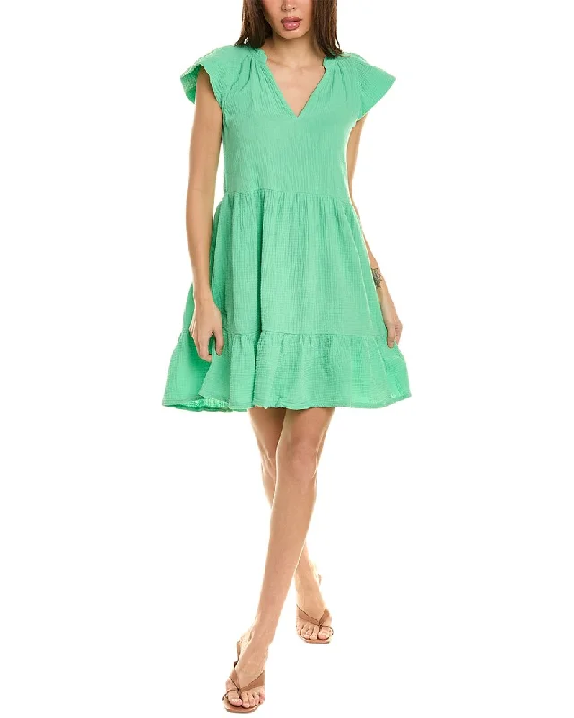 Nation LTD Padma Ruffled Mini Dress Mini Skirt Trendy