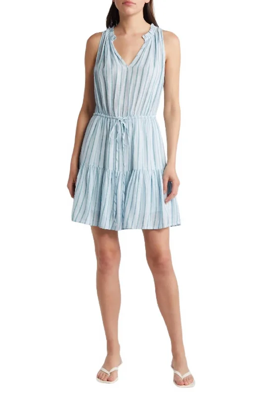 Albany Dress In Cambria Stripe Popular unclassified dresses