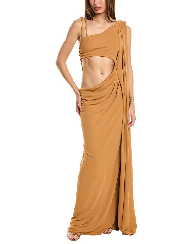 Alberta Ferretti Draped Gown Women's unclassified dresses