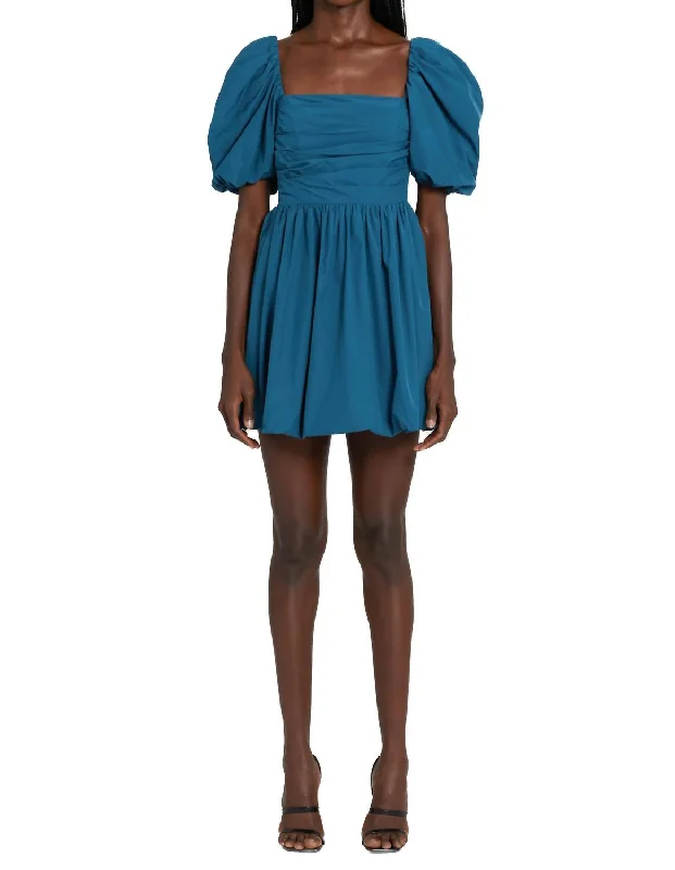 Bessie Dress In Teal Tulle unclassified dresses