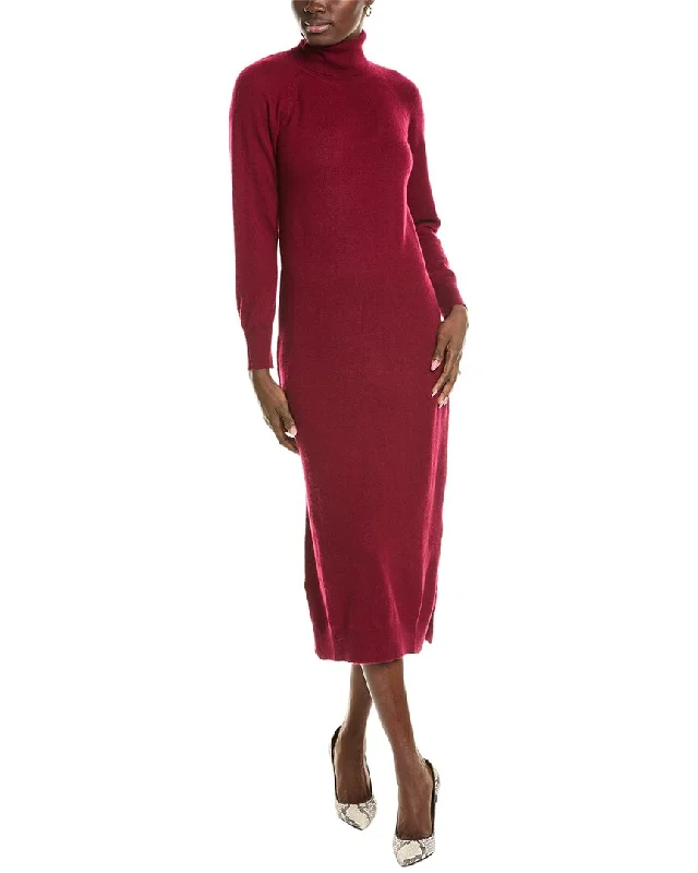 Brodie Cashmere Wool & Cashmere-Blend Luxe Roll Neck Dress Anniversary unclassified dresses