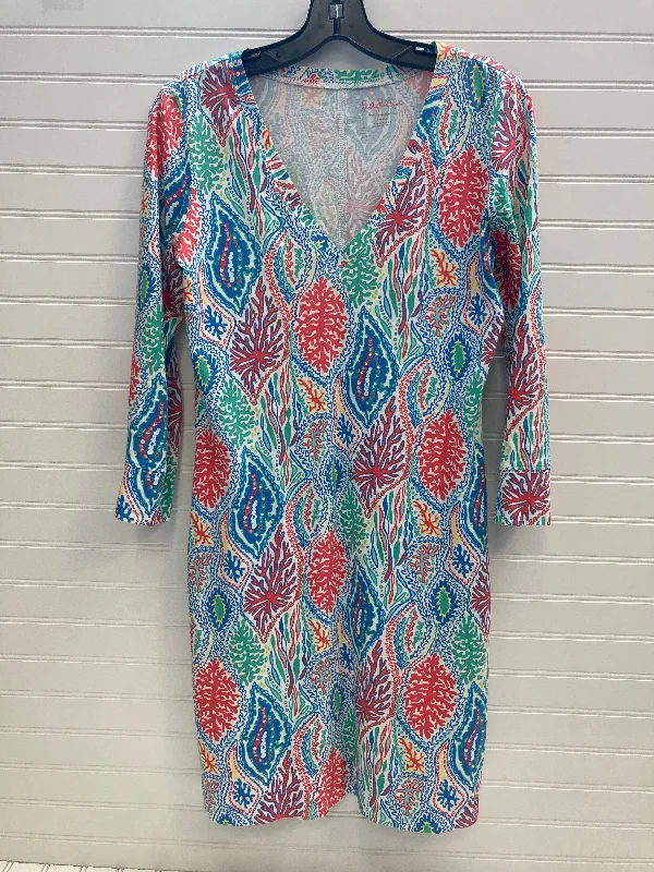 Dress Designer By Lilly Pulitzer In Multi-colored, Size: S A-line unclassified dresses