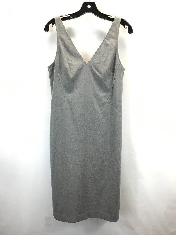 Dress Work By Banana Republic In Grey, Size: 8tall Cocktail unclassified dresses