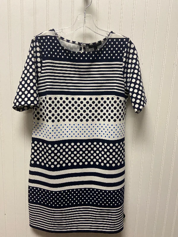 Dress Work By Banana Republic In Polkadot Pattern, Size: S Ruffled unclassified dresses