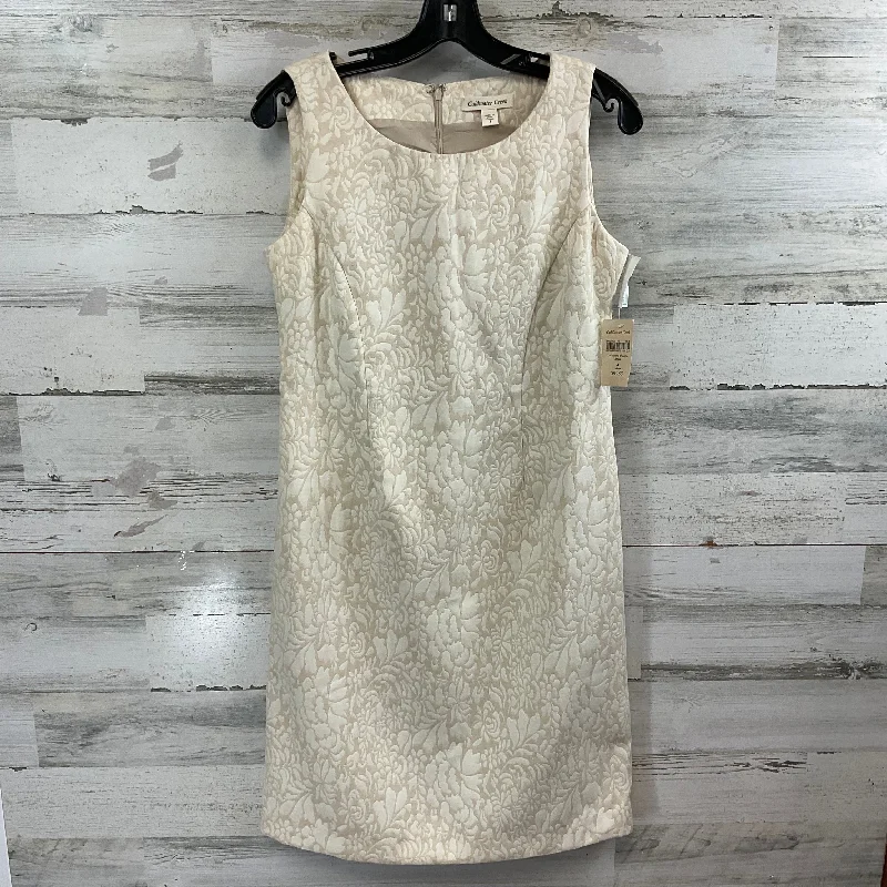 Dress Work By Coldwater Creek In Ivory, Size: S Discounted unclassified dresses