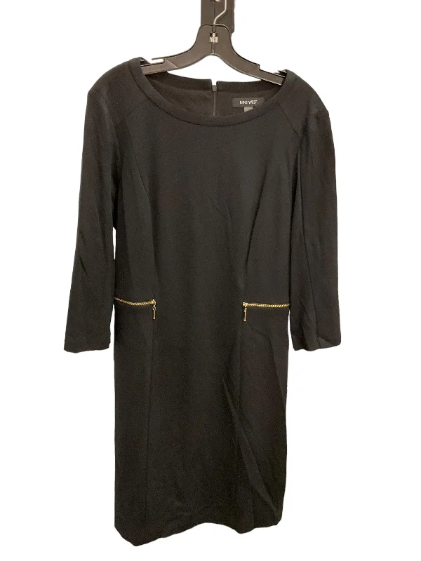 Dress Work By Nine West In Black, Size: Xl Vintage unclassified dresses