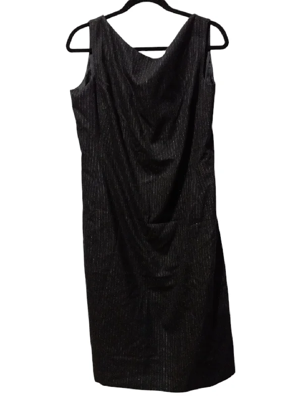 Dress Work By Ralph Lauren Black Label In Black & Gold, Size: 14 Mesh unclassified dresses