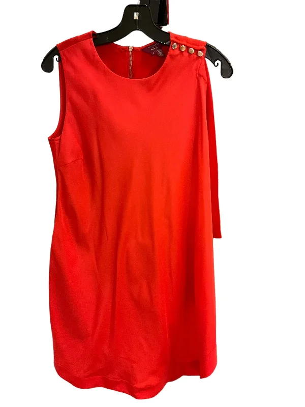 Dress Work By Ted Baker In Red, Size: Xs Dark color unclassified dresses