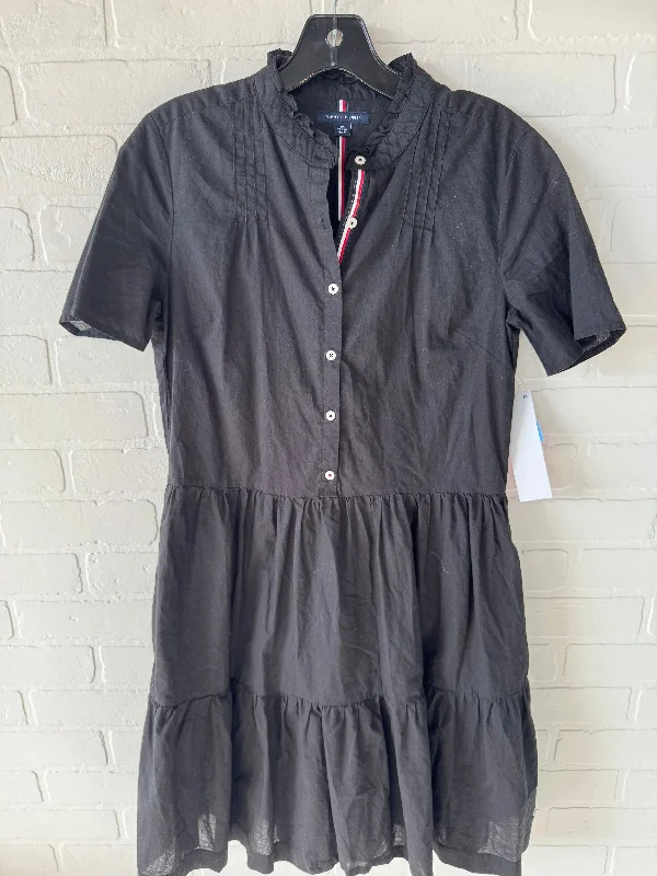 Dress Work By Tommy Hilfiger In Black, Size: Xs Lounge unclassified dresses