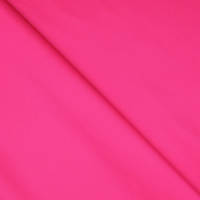 Hot Pink Solid Mikado Fabric Open-back unclassified dresses