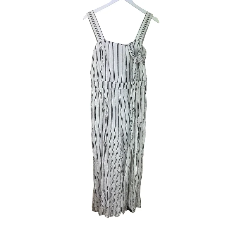 Jumpsuit By Ann Taylor In White, Size: 6 Chic unclassified dresses