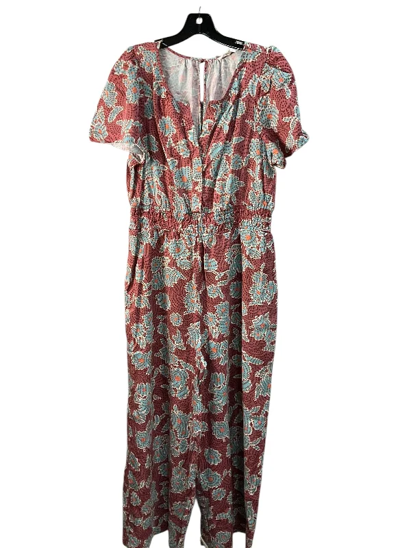 Jumpsuit By Anthropologie In Multi-colored, Size: L Elegant unclassified dresses