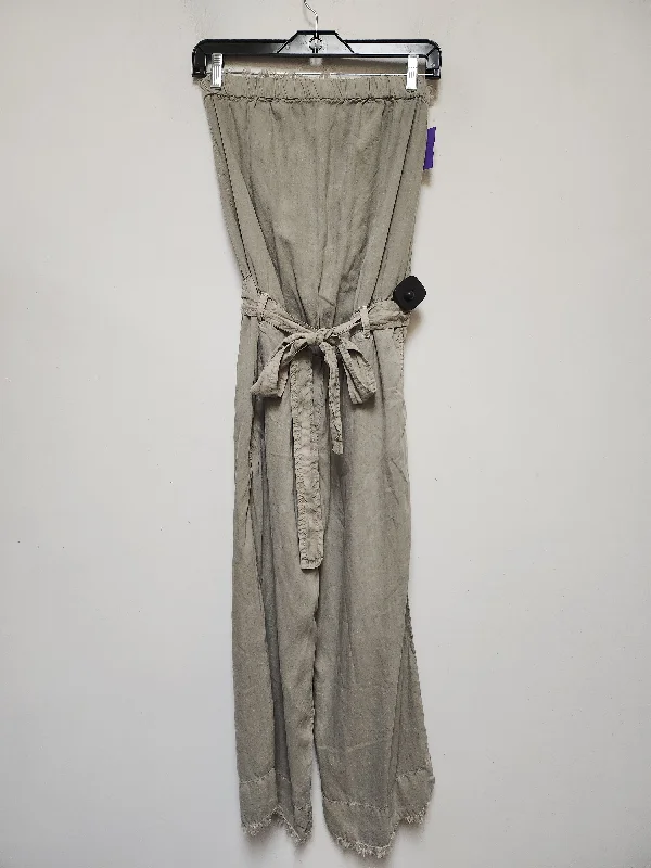 Jumpsuit By Cloth & Stone In Tan, Size: S Silk unclassified dresses