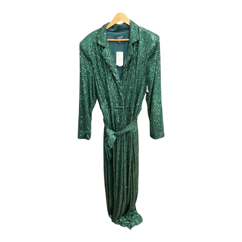 Jumpsuit By Eloquii In Green, Size: 4x Street style unclassified dresses