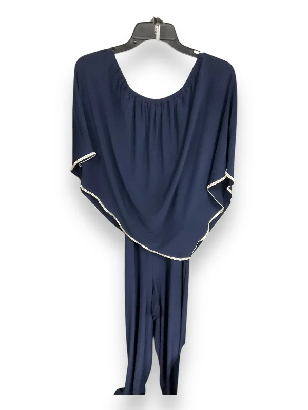 Jumpsuit By Jbs In Blue & Silver, Size: L Gothic unclassified dresses