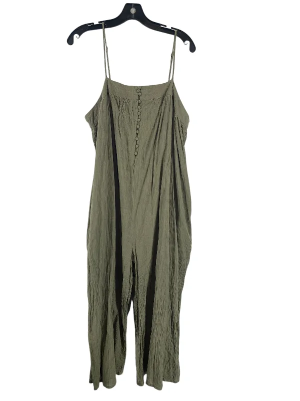 Jumpsuit By Listicle In Green, Size: L Affordable unclassified dresses