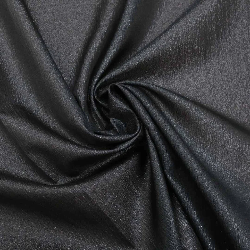 Metallic Gradient Black Liquid Polyester Organza Fabric Lightweight unclassified dresses