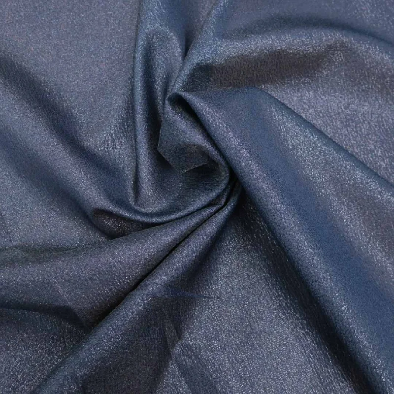 Metallic Gradient Blue Liquid Polyester Organza Fabric Earthy tone unclassified dresses