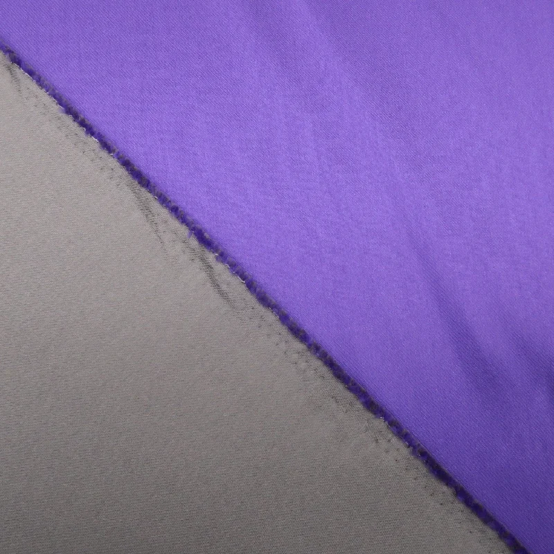 Purple and Grey Double-Sided Stretch Mikado Travel unclassified dresses