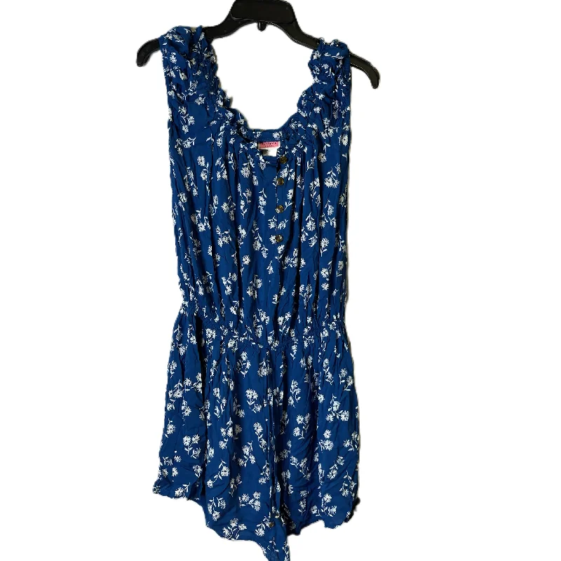 Romper By Kate Spade In Blue, Size: M Dark color unclassified dresses