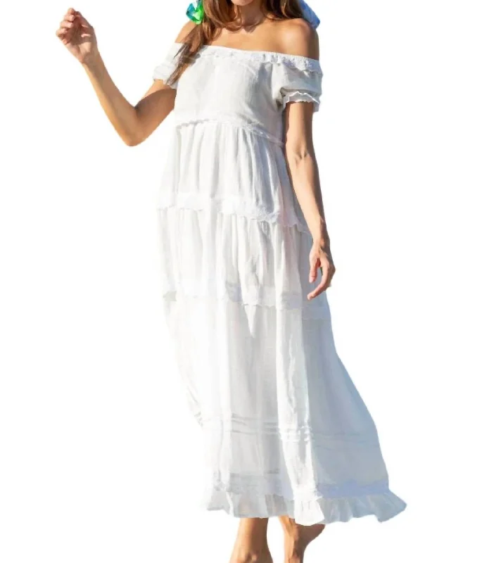 Sarita Dress In White Unique unclassified dresses