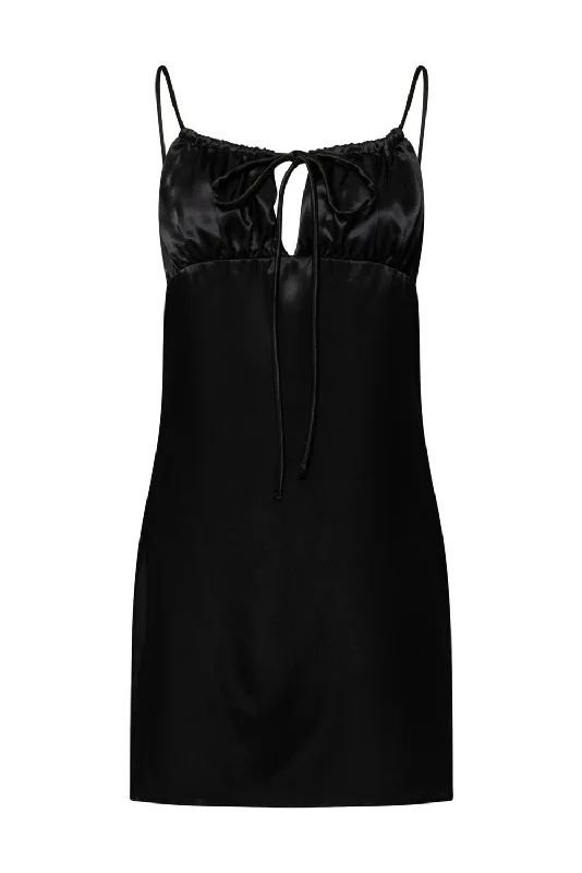 Women's Chloe Dress In Black Polka dot unclassified dresses