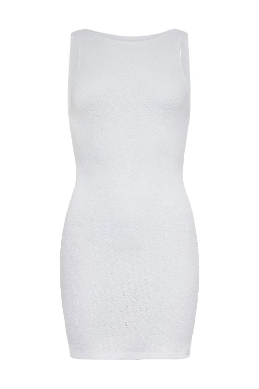 Women's Kendall Dress In White Breathable unclassified dresses